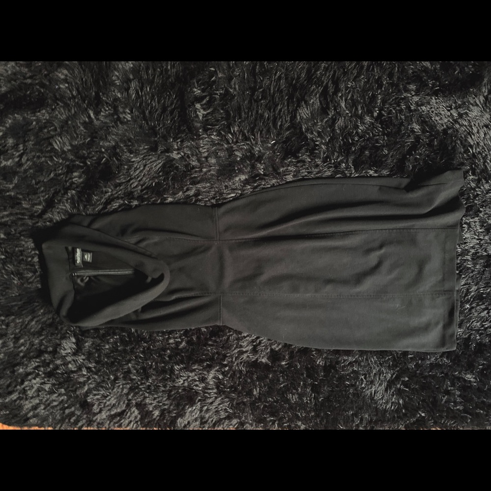 Vintage Audrey Hepburn styled black dress